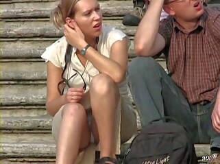 upskirt voyeur public